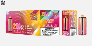Bang King 250K Quads 4-in-1 のフレーバー一覧画像